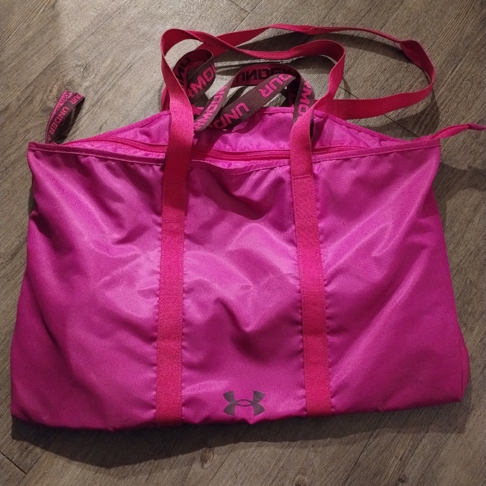 Under Armour Women's UA Favorite 2.0 Tote Bag Meteor Pink/Polaris Purple 25 L
